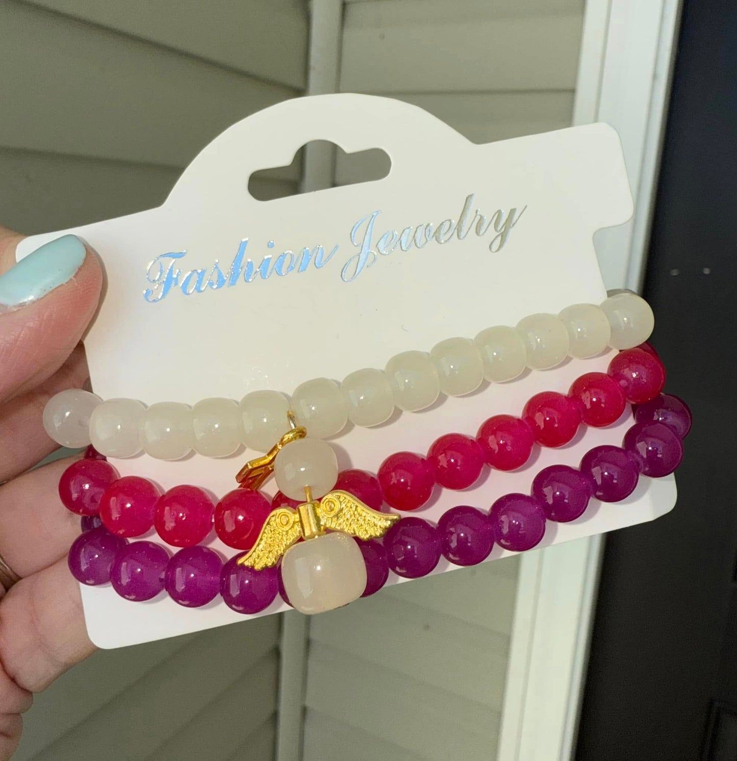 Glass Beaded Bracelets
