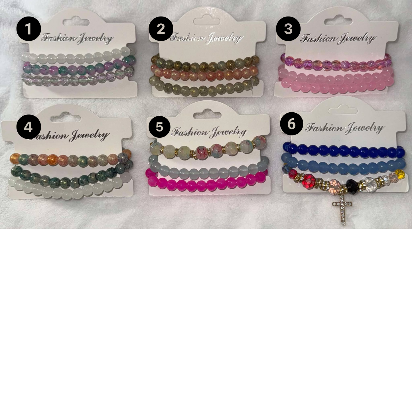 Glass Beaded Bracelets