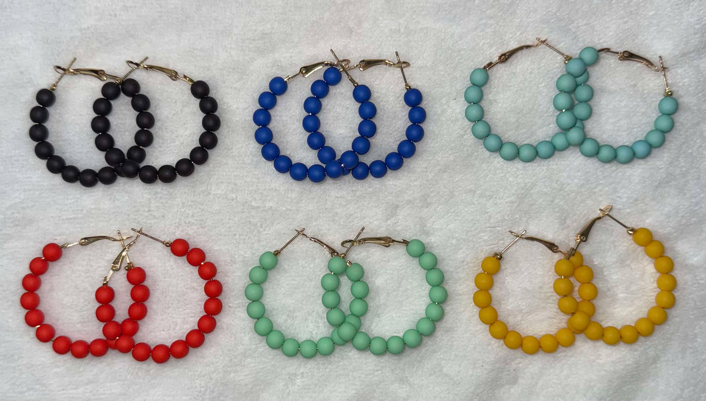 Hoop Earrings (1 1/2")