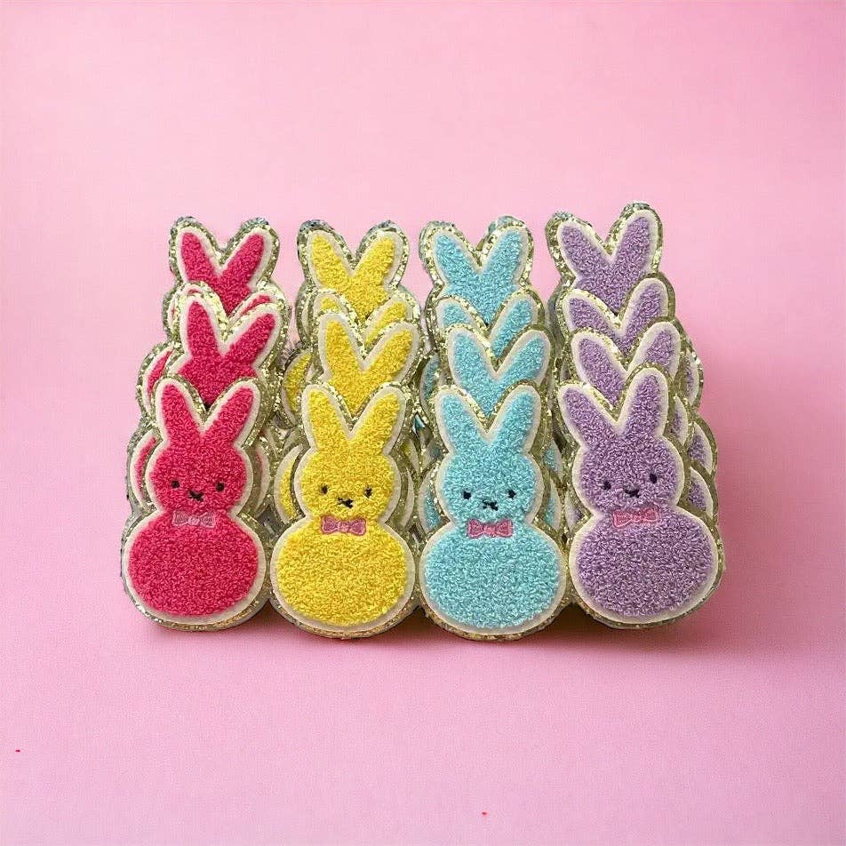 Peeps Easter Bunny Chenille Patch