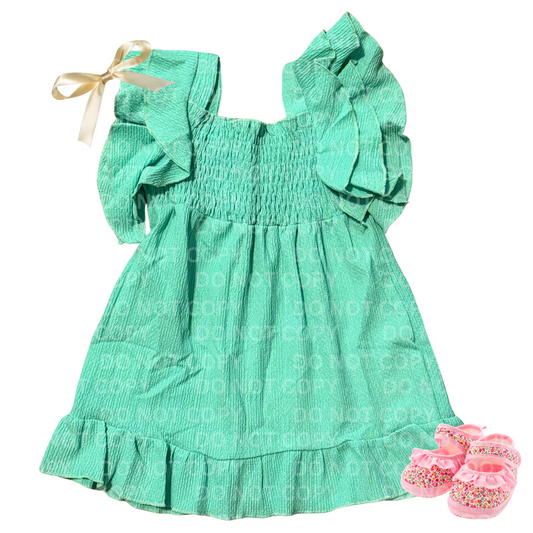 Sherbet Green Dress