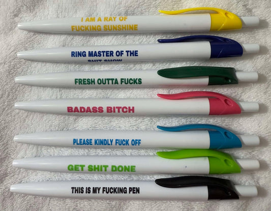 Pens (Sarcastic)