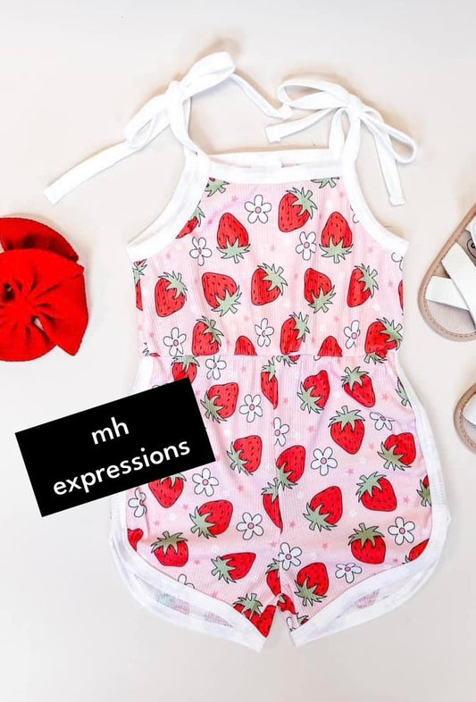 Strawberry Romper